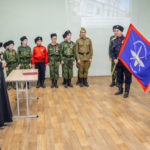Состоялось отчетное мероприятие казачьей кадетской группы